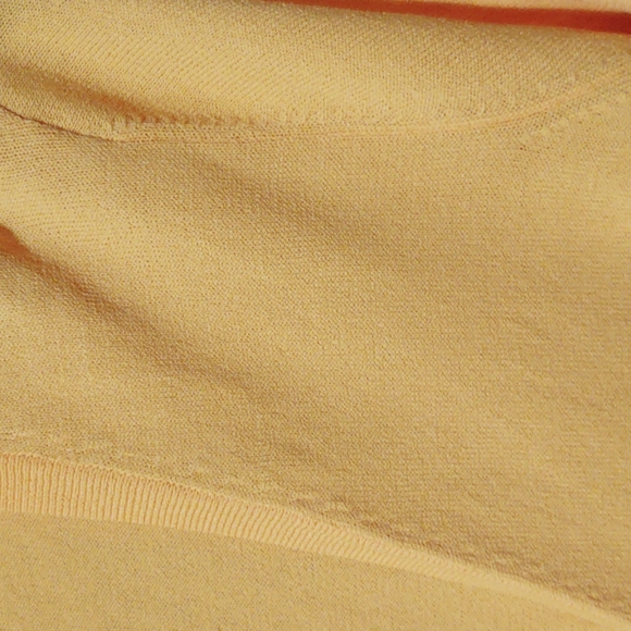 Women's Light Orange Cardigan - Picture 4 of 5